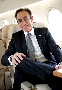 Gilles Gautier Vice-president Falcon sales, Dassault Aviation