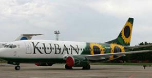 Boeing 737-300 авиакомпании "Кубань"