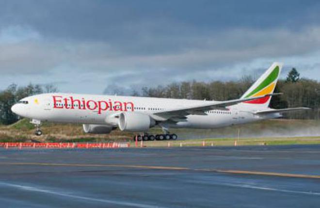 первый Boeing 777 авиакомпании Ethiopian Airlines