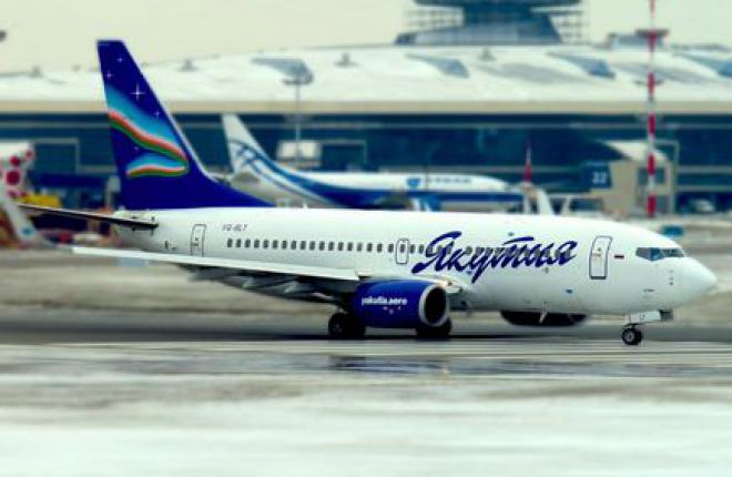 Самолет Boeing 737-800 авиакомпании "Якутия" задержан за долги