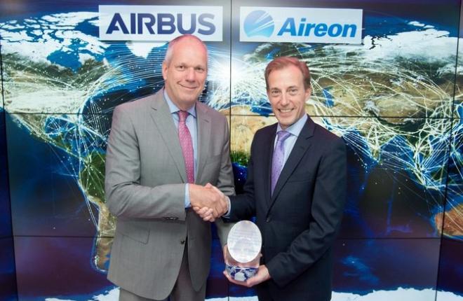 Представители компаний Airbus Defence and Space и Aireon