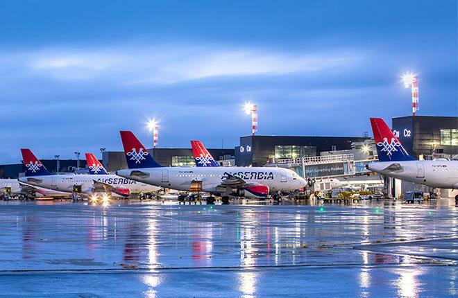 Авиакомпания Air Serbia возобновит полеты в Казань и Сочи