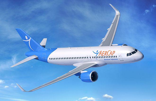 Airbus A320neo в цветах лессора AerCap