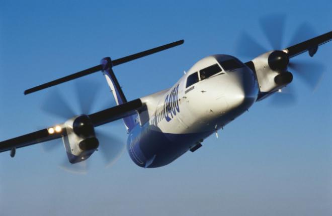 Bombardier увеличил вместимость самолета Q400 до 90 кресел