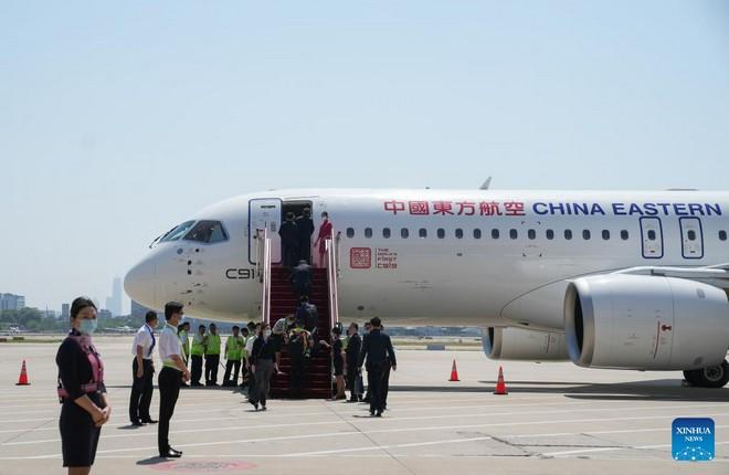 Налет первого серийного китайского самолета COMAC C919 невысокий