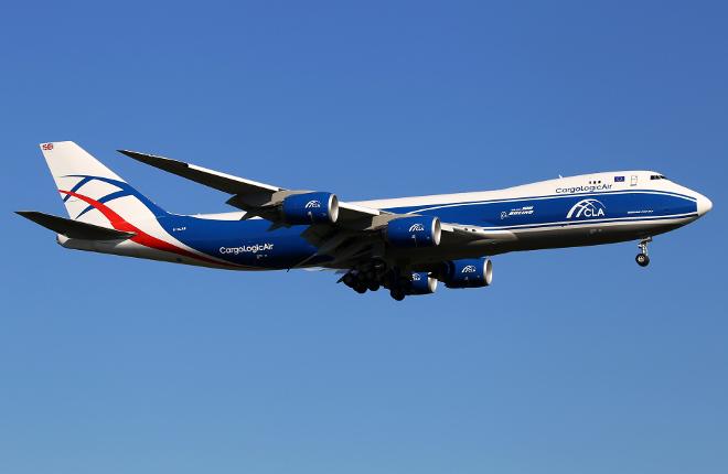 Самолет Boeing 747-8F авиакомпании CargoLogicAir