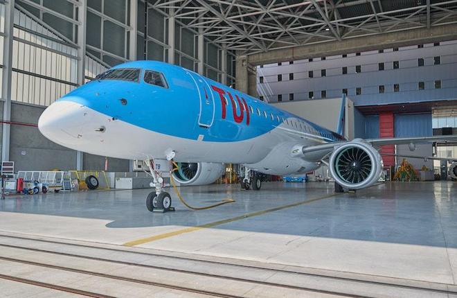 Авиакомпания TUI приостановила полеты самолетов Embraer из-за новых проблем с двигателями Pratt