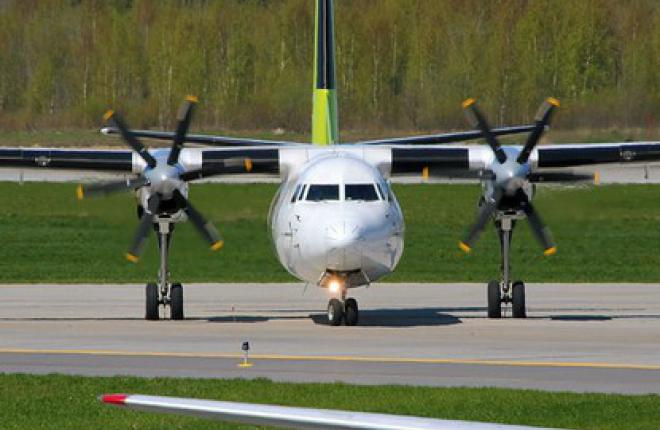 Самолеты Fokker 50 эксплуатируются в латвийской авиакомпании airBaltic