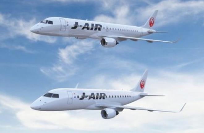 Региональное подразделение авиакомпании JAL получит 59 Embraer E-Jet и MRJ