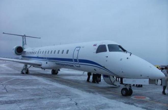 Авиакомпания "Комиавиатранс" получила первый Embraer ERJ145LR