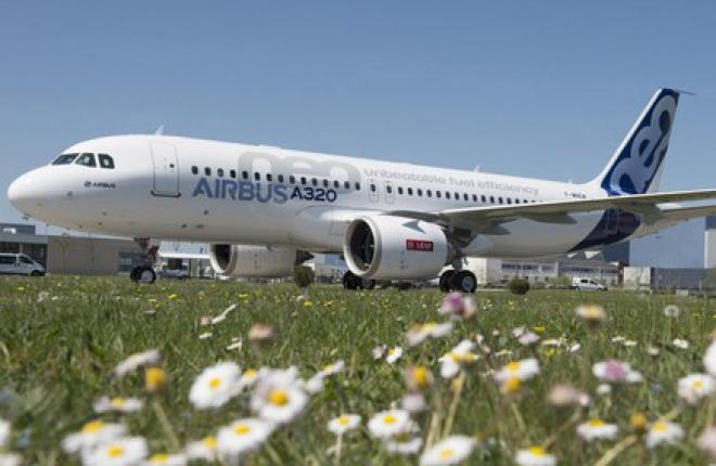 Airbus выкатил первый прототип A320NEO с двигателями CFM LEAP-1A