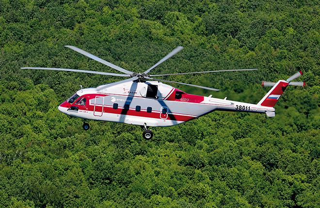 One of the potential candidates for Technodinamika’s crash-resistant fuel system is new Mi-38 transport