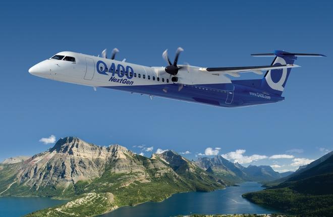 Bombardier сэкономит на производстве Q400