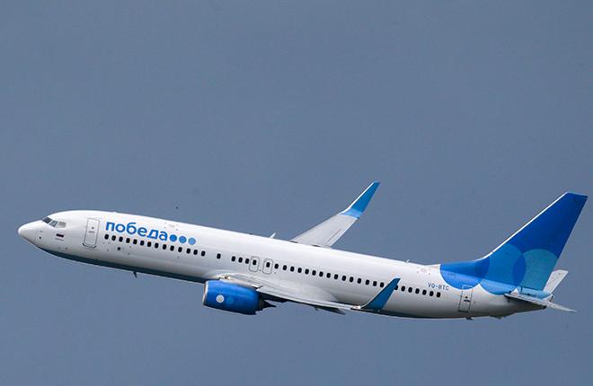 До конца 2019 года "Победа" получит 18 самолетов Boeing 737-800