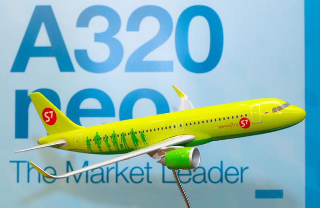 S7 Airlines станет первым российским эксплуатантом семейства A320neo