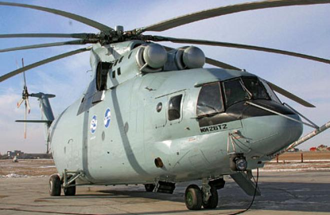 The new onboard equipment allows for reducing the Mi-26T2 crew /«Роствертол»