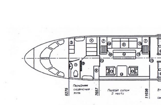 Sukhoi Superjet 100 - схема салона, модификации