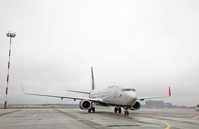 Самолет Boeing 737-800 авиакомпании "Аэрофлот"