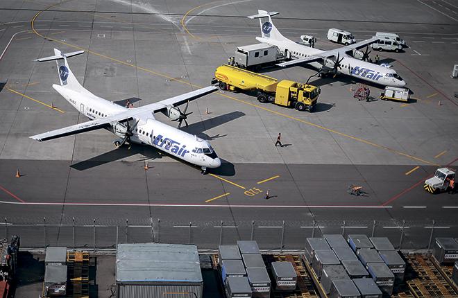 При выборе ATR 72-500 учиты­вались клима­тические условия Сибири.