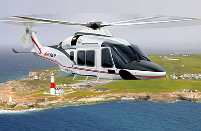 Первый экземпляр 4,5-тонного вертолета AgustaWestland AW169 будет поставлен зака