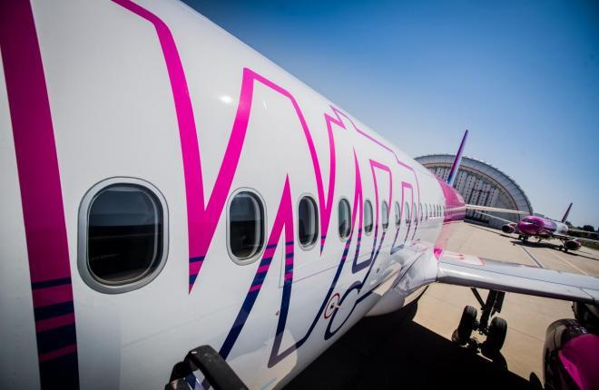 A320 низкотарифной авиакомпании Wizz Air