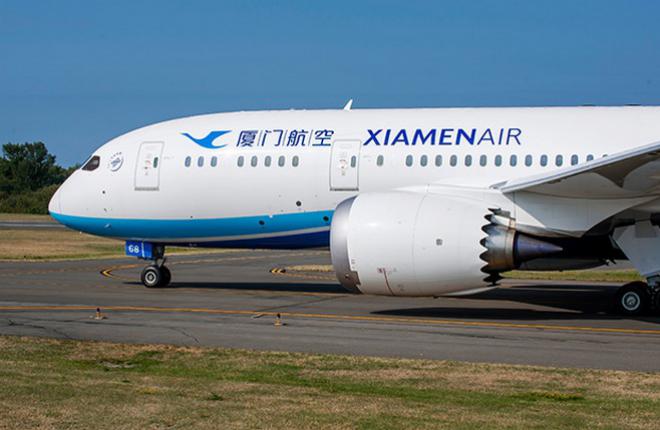 XiamenAir заказала шесть самолетов Boeing 787-9