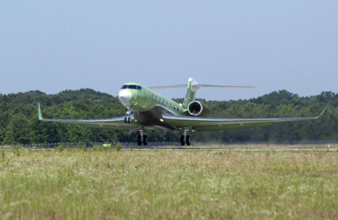 Третий самолет Gulfstream G650 присоединился к программе испытаний
