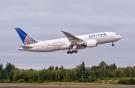 Авиакомпания United Airlines получила первый Boeing 787