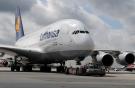 самолет Airbus A380 авиакомпании Lufthansa